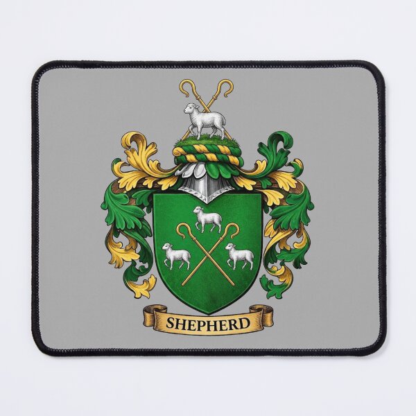 Item preview, The Shepherd Family Coat of Arms designed and sold by BagTown Clans.