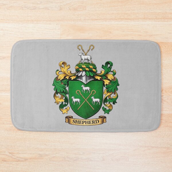 Item preview, The Shepherd Family Coat of Arms designed and sold by BagTown Clans.