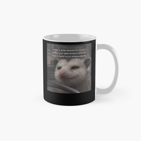Item preview, Raccoon When Money Enters My Bank Account Funny Meme designed and sold by markbauch.