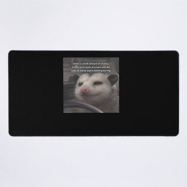Item preview, Raccoon When Money Enters My Bank Account Funny Meme designed and sold by markbauch.