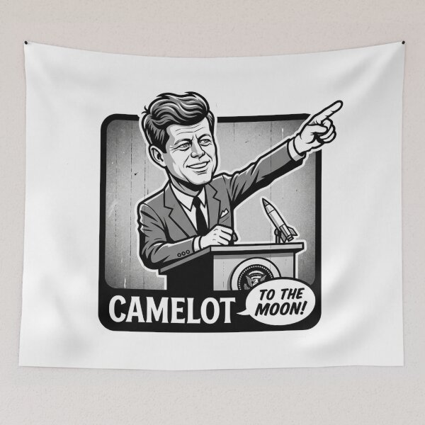 Item preview, JFK: The Camelot Newsreel (1962) designed and sold by CleverCulture.