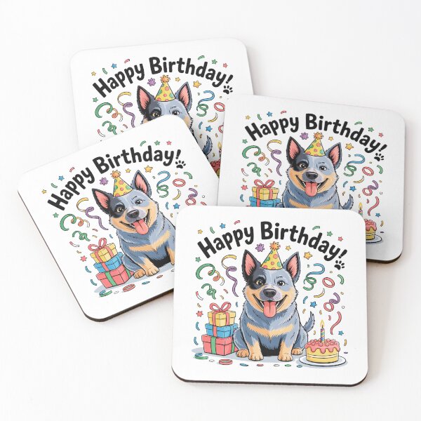 Item preview, Australian Cattle Dog Birthday designed and sold by TheAnimalZ00.
