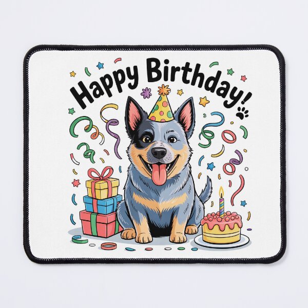 Item preview, Australian Cattle Dog Birthday designed and sold by TheAnimalZ00.