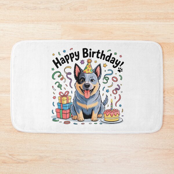 Item preview, Australian Cattle Dog Birthday designed and sold by TheAnimalZ00.