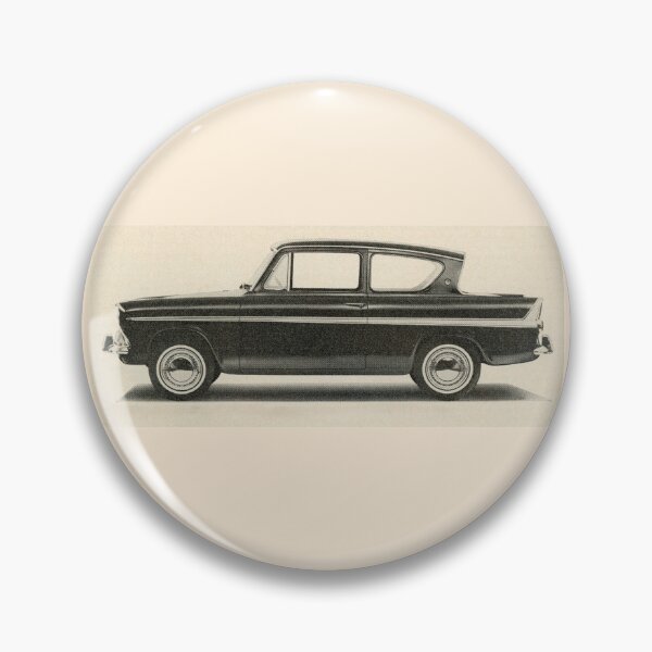 Item preview, Retro Ford Anglia 1964 designed and sold by The Sticker Bureau.
