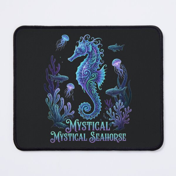 Item preview, Mystical Seahorse – Fantasy Ocean Creature Magical Marine designed and sold by Taans-Creation.