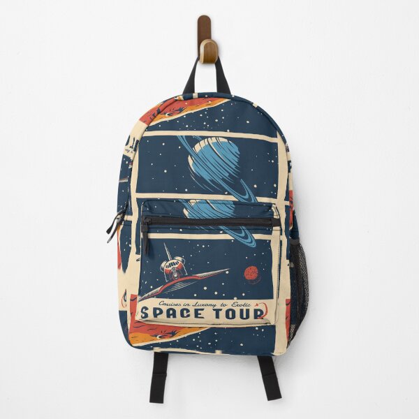 Item preview, Retro Space Tourism Poster - "Space Tour" Luxury Cruises designed and sold by Hipatye26.