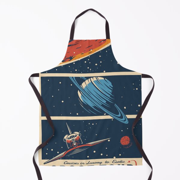 Item preview, Retro Space Tourism Poster - "Space Tour" Luxury Cruises designed and sold by Hipatye26.