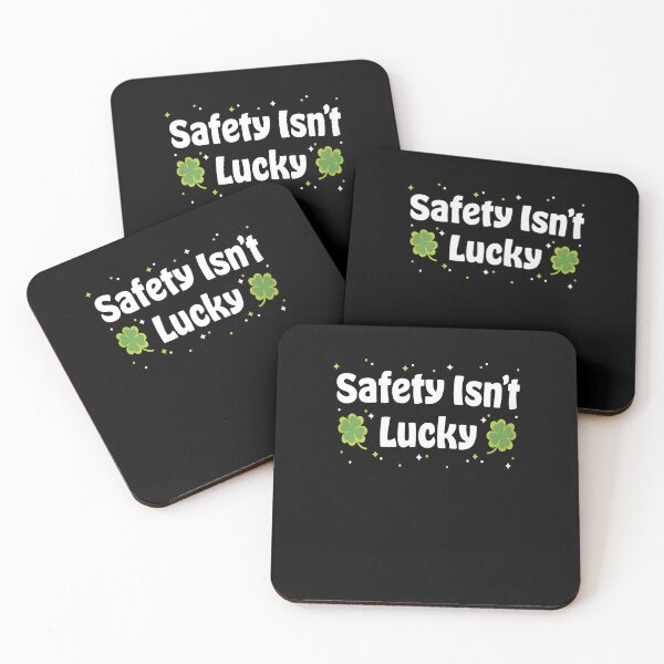 Item preview, Safety isn’t lucky St. Patrick’s Day designed and sold by markbauch.
