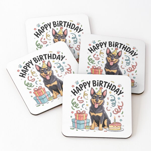 Item preview, Australian Kelpie Birthday designed and sold by TheAnimalZ00.