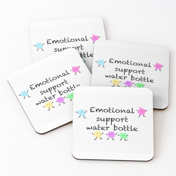 Item preview, Emotional support water bottle  designed and sold by Ruby Red Empire.