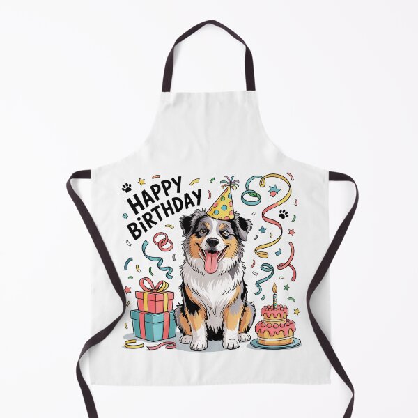 Item preview, Australian Shepherd Birthday designed and sold by TheAnimalZ00.