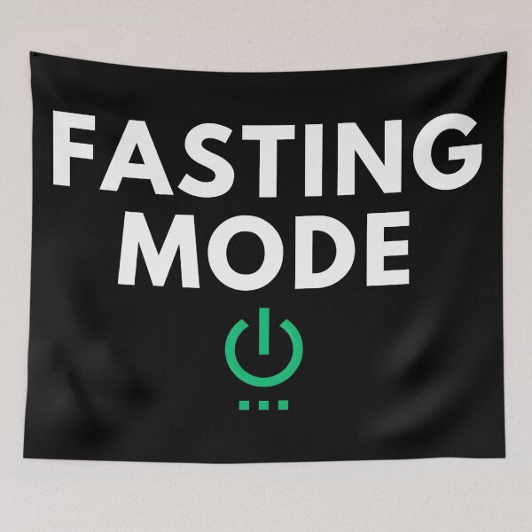 Item preview, Fasting Mode On – Funny Intermittent Fasting & Ramadan Motivation Design designed and sold by Teetreasure2.