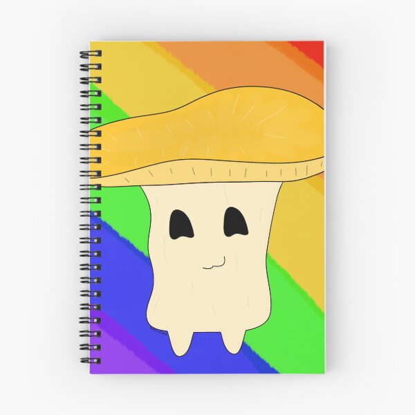 Item preview, Yellow Mushy Pal Rainbow Background designed and sold by KozysCreations.