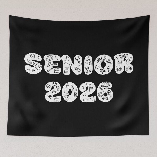 Item preview, Senior 2026 designed and sold by Angela’s Doodles.