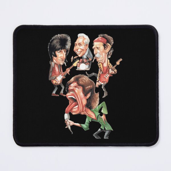 Item preview, The RollingStones Band cartoon designed and sold by DeXigns.