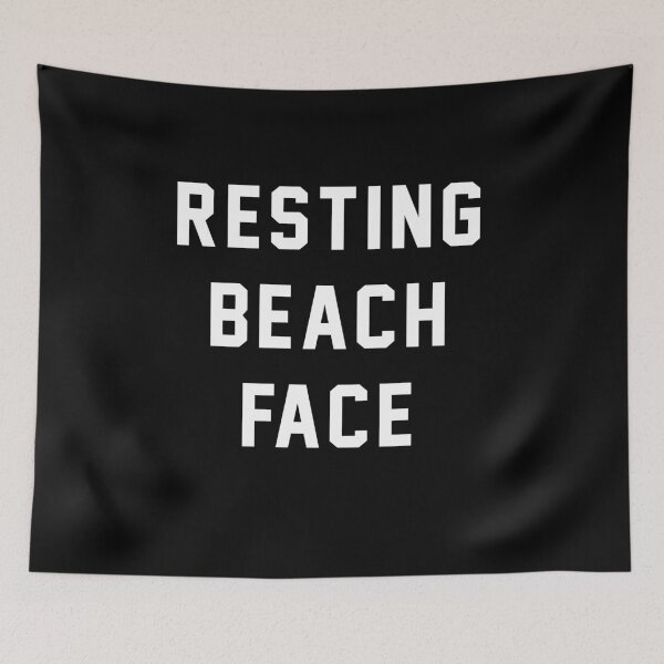 Item preview, Resting Beach Face designed and sold by Primotees.