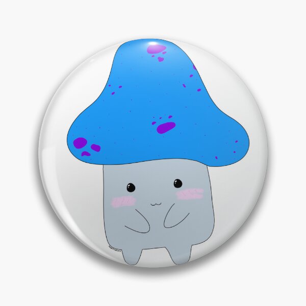 Item preview, Shy Blue Mushy Pal designed and sold by KozysCreations.