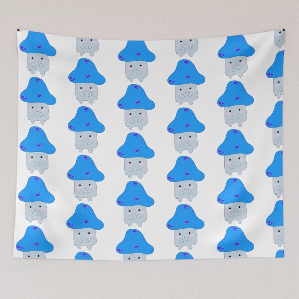 Item preview, Shy Blue Mushy Pal designed and sold by KozysCreations.