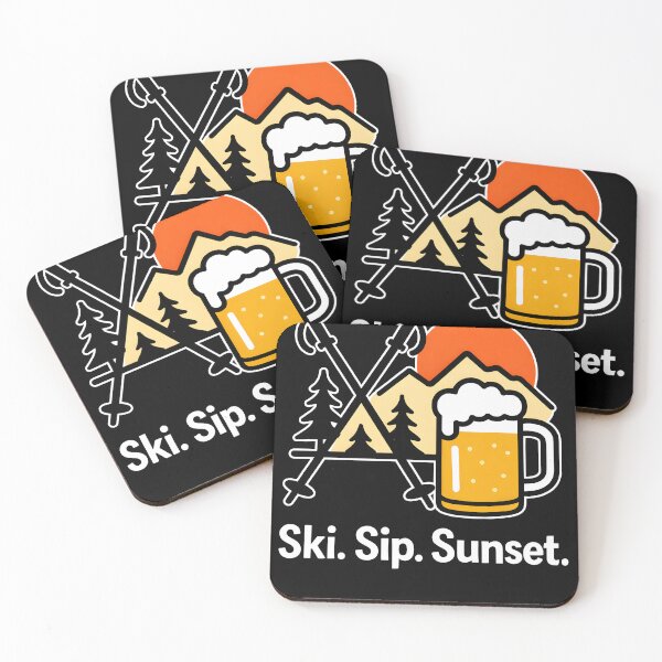 Item preview, Ski Sip Sunset designed and sold by raewaelchi.