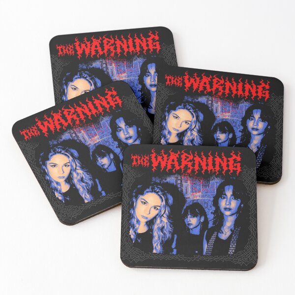 Item preview, The Warning Band Metal Style designed and sold by DCdigitalgrowth.