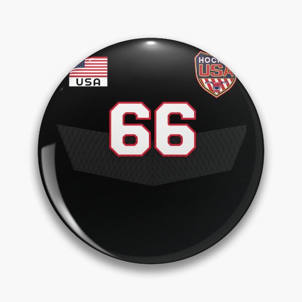 Item preview, Usa National Ice Hockey Jersey Uniform Number 66 designed and sold by BuyGoodStuff.