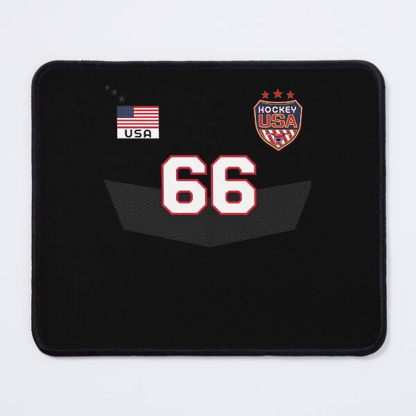 Item preview, Usa National Ice Hockey Jersey Uniform Number 66 designed and sold by BuyGoodStuff.