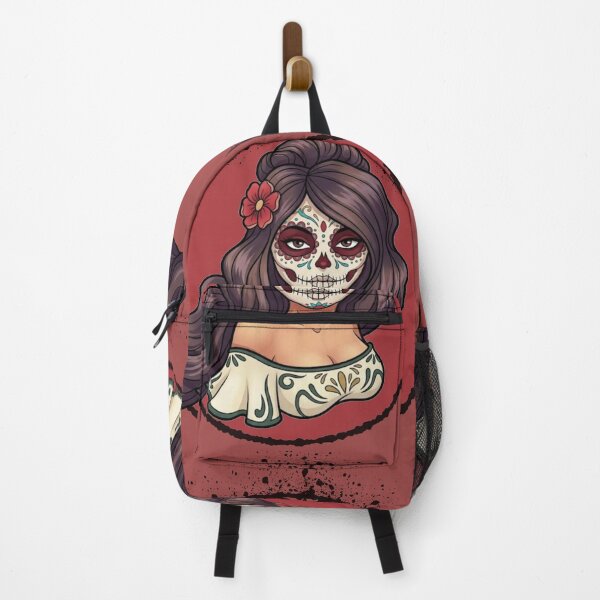 Item preview, Sugar Skull Señorita: Day of the Dead Portrait designed and sold by KabronX.