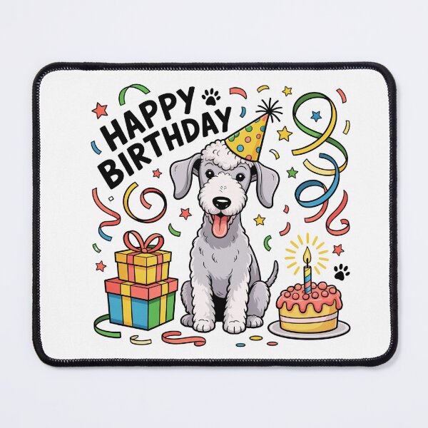 Item preview, Bedlington Terrier Birthday designed and sold by TheAnimalZ00.