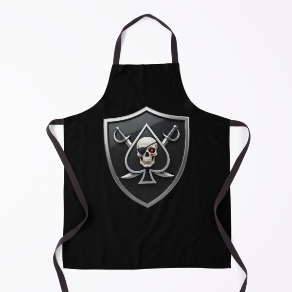 Item preview, Pirate skull and cross swords on a shield designed and sold by Q Art & Design .