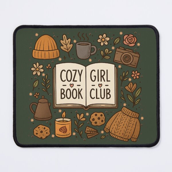 Item preview, Cozy Girl Book Club!! - Cozy Girl Book Club - Book Girl Club - Book-Loving Girl designed and sold by SoffyLee586.