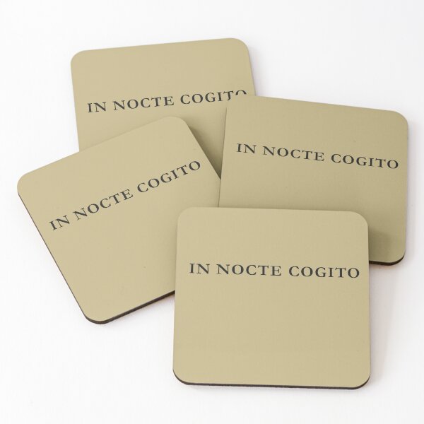 Item preview, In Nocte Cogito Latin Dark Academia Night Philosophy Design designed and sold by semenol.