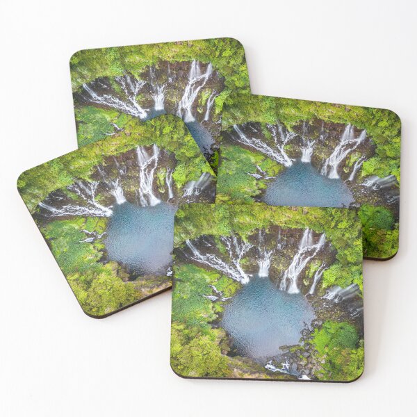 Item preview, Aerial view of the Grand Galet Waterfall in Langevin designed and sold by Gaël FONTAINE.