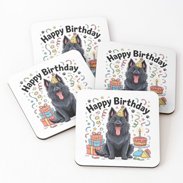 Item preview, Belgian Sheepdog Birthday designed and sold by TheAnimalZ00.