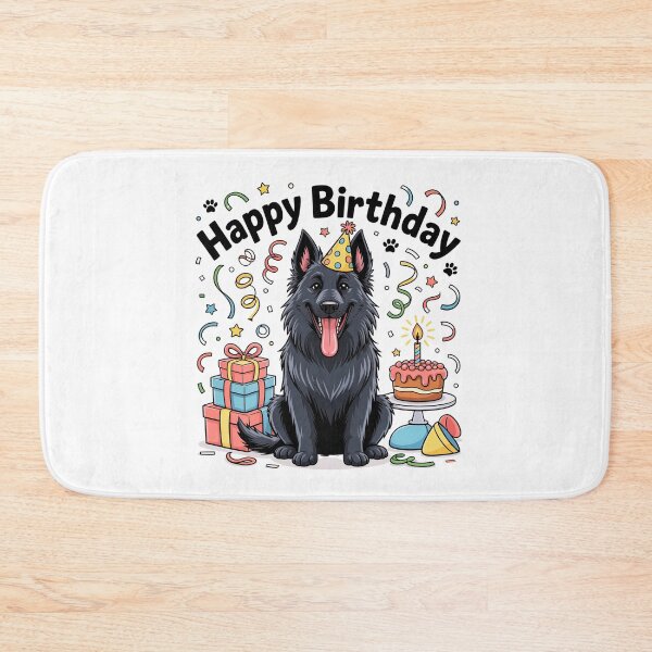 Item preview, Belgian Sheepdog Birthday designed and sold by TheAnimalZ00.