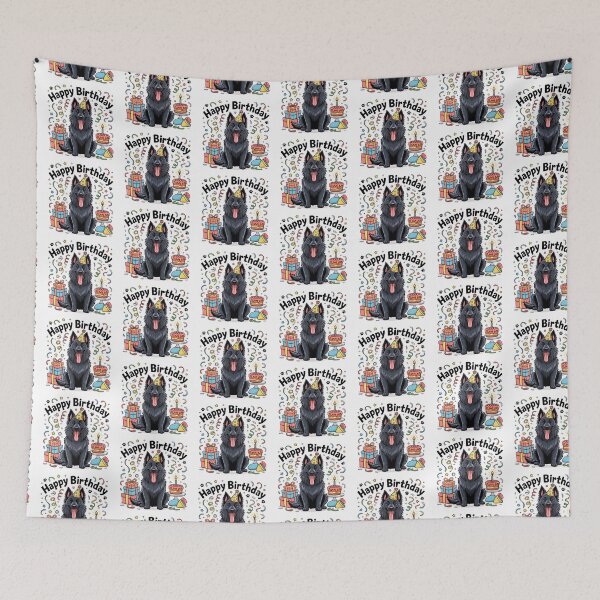Item preview, Belgian Sheepdog Birthday designed and sold by TheAnimalZ00.