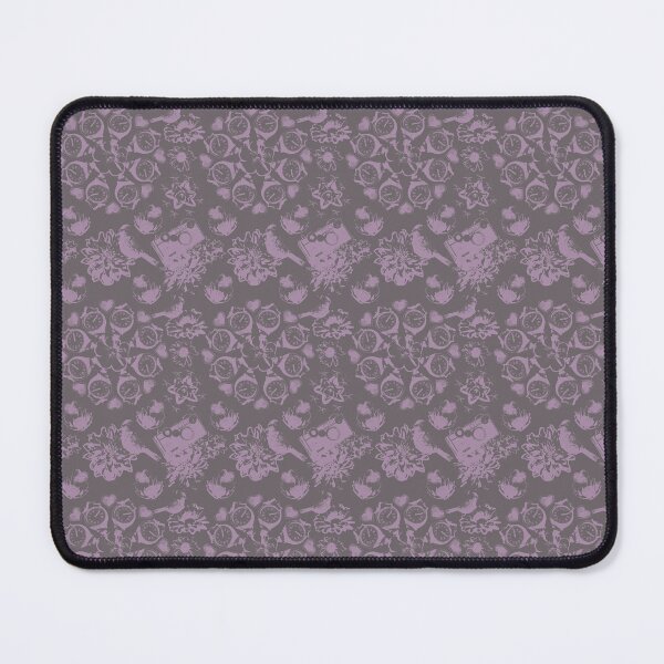 Item preview, Floral Travel Snapshots Clustered Mauve on Brown designed and sold by Digitalmyth's Designs.