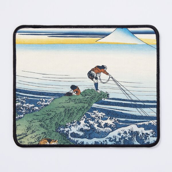 Item preview, Fishing at Kajikazawa… and the Curious Cat designed and sold by Ocelot-T.