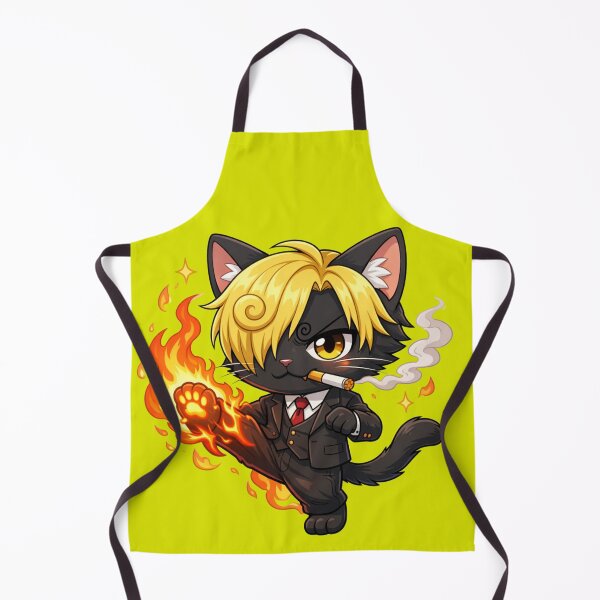 Item preview, Gentleman Chef Cat - Black Leg Style designed and sold by NipponVibe Arts.