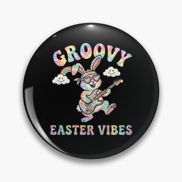 Item preview, Groovy Easter Guitar Bunny designed and sold by KroghDs.