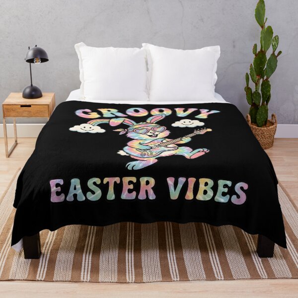 Item preview, Groovy Easter Guitar Bunny designed and sold by KroghDs.