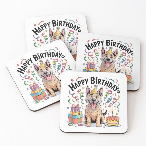 Aperçu de l'œuvre Anniversaire de Berger Picard créée et vendue par TheAnimalZ00.