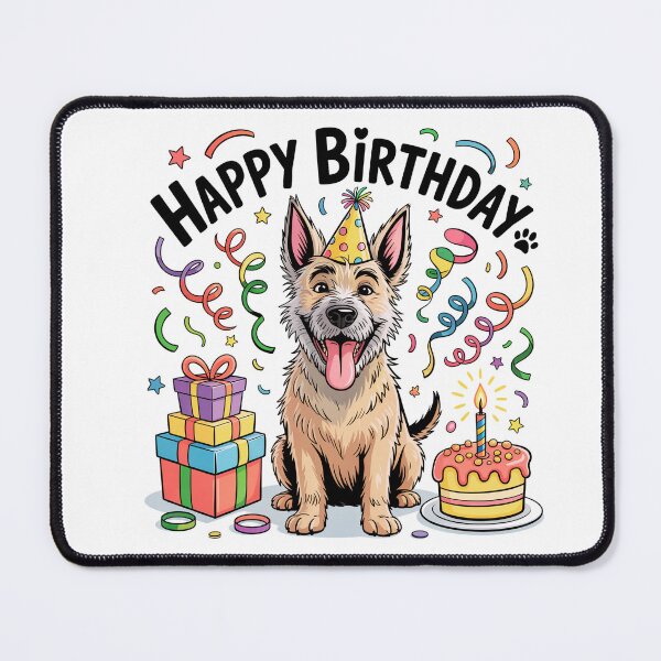 Item preview, Berger Picard Birthday designed and sold by TheAnimalZ00.