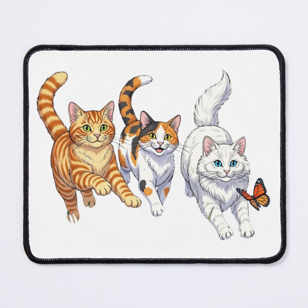 Item preview, Cats and Butterflies designed and sold by PP&RAINBOW SHOP.