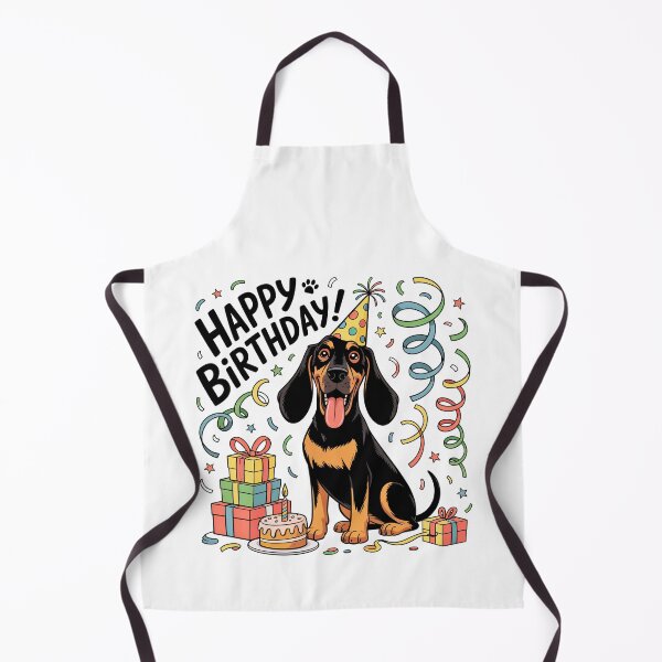 Item preview, Black And Tan Coonhound Birthday designed and sold by TheAnimalZ00.