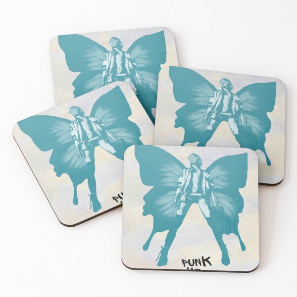 Item preview, Alternative Art Design - "Punk Me Tender" Butterfly and Punk Figure designed and sold by Hipatye26.