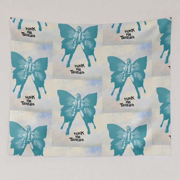 Item preview, Alternative Art Design - "Punk Me Tender" Butterfly and Punk Figure designed and sold by Hipatye26.