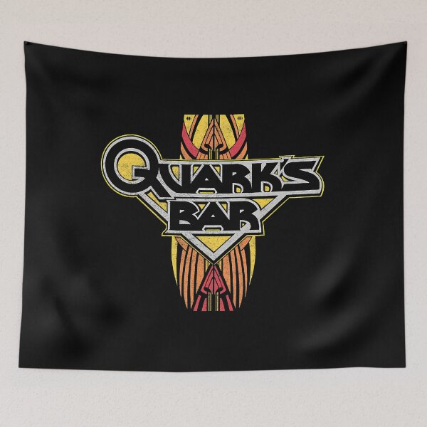 Item preview, Star Trek Deep Space Nine Quark_S Bar Distressed Logo designed and sold by Benlilyarts.