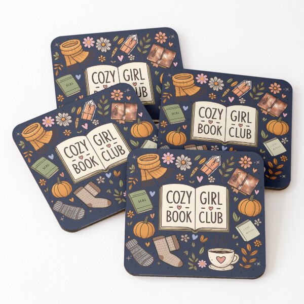Item preview, Cozy Girl Book Club!! - Cozy Girl Book Club - Book Girl Club - Book-Loving Girl designed and sold by SoffyLee586.