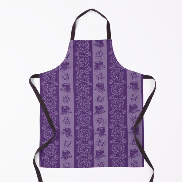 Item preview, Floral Travel Snapshots Striped Light & Dark Purple designed and sold by Digitalmyth's Designs.